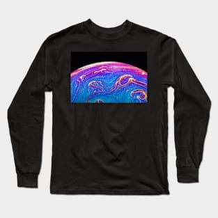 Soap Bubble Close Up Long Sleeve T-Shirt